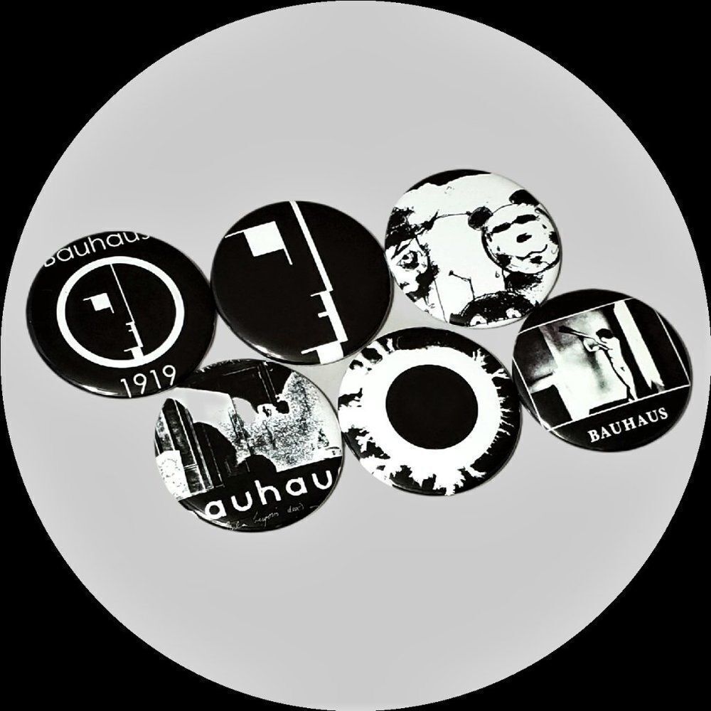 Bauhaus Band Magnet Set